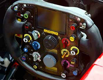 Ferrari steering wheel anno 2002