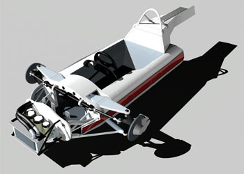 Honda RA302 monocoque