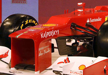 Ferrari F2012 nose cone