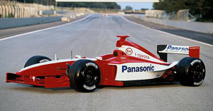 Toyota F1 test car